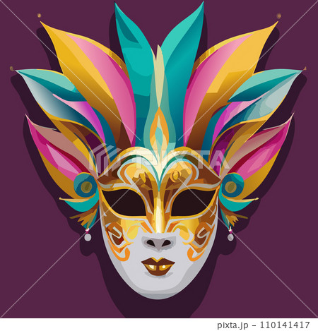 Carnival. Carnival mask. Design for poster. 2024. February 8. Colorful birthday or carnival background. Venetian carnival mask. Background. Carnival. Carnival mask. Design for poster. 2024. February 8. Colorful birthday or carnival background. Venetian carnival mask. Background. 110141417