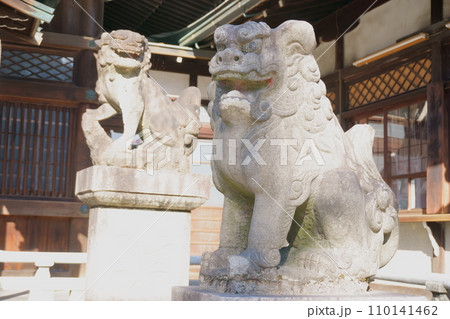 高牟神社（恋の三社巡り）　こま犬3 110141462