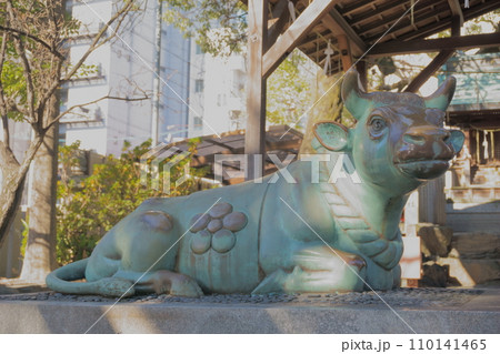高牟神社(恋の三社巡り) 撫で牛4 高牟神社(恋の三社巡り) 撫で牛4 110141465