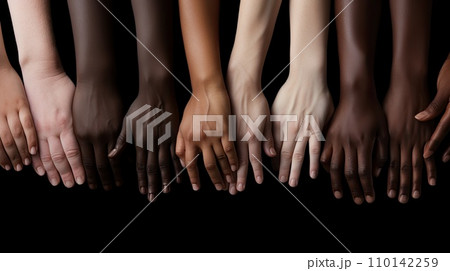 Hands of different people Hands of different people 110142259
