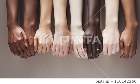 Hands of different people 110142260