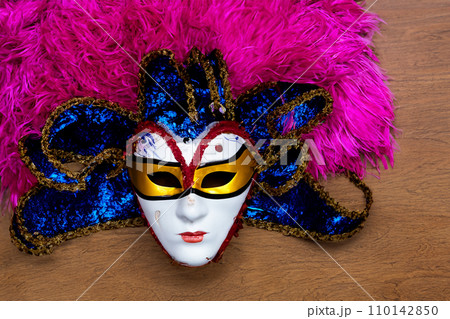 Carnival. Carnival mask. Design for poster. 2024. February 8. Colorful birthday or carnival background. Venetian carnival mask. Background. Carnival. Carnival mask. Design for poster. 2024. February 8. Colorful birthday or carnival background. Venetian carnival mask. Background. 110142850