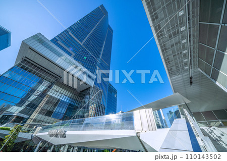 日本の東京都市景観 本日開業の虎ノ門ヒルズステーションタワーなどを望む＝令和5年10月6日 110143502