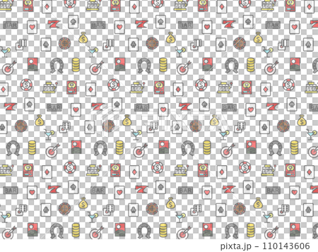 Gambling wallpaper pattern illustration 110143606