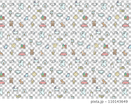 育兒嬰兒用品壁紙圖案插畫 110143649