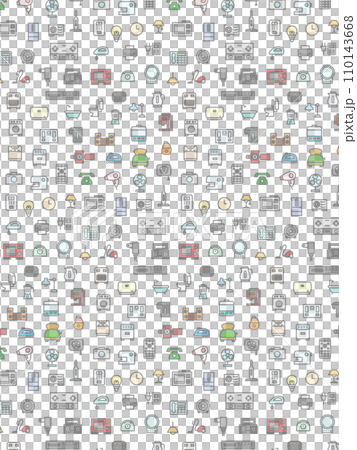 電化製品の壁紙イラスト 110143668