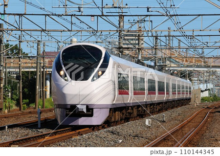 【JR東日本】E657系「ときわ」（常磐線：馬橋駅） 110144345