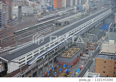 山陽新幹線　新大阪　JR西日本　500系　W1編成（博多）　のぞみ　ひかり 110145890