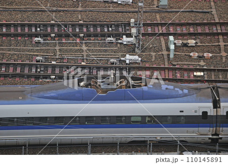 山陽新幹線 新大阪 JR西日本 500系 W1編成(博多) のぞみ ひかり 山陽新幹線 新大阪 JR西日本 500系 W1編成(博多) のぞみ ひかり 110145891