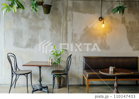 カフェ・インテリア・オシャレな室内「AI生成画像」 110147433