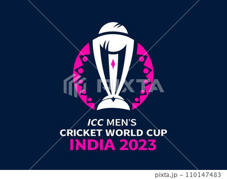 Icc Men's Cricket World Cup Logo 2023 Vector 110147483