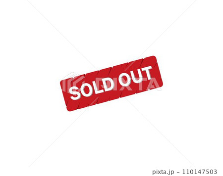 Sold Out Label Vector Illustration Sold Out Label Vector Illustration 110147503