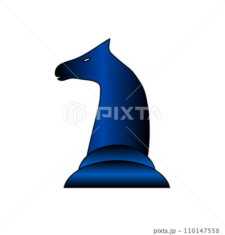 Knight chess icon. 110147558