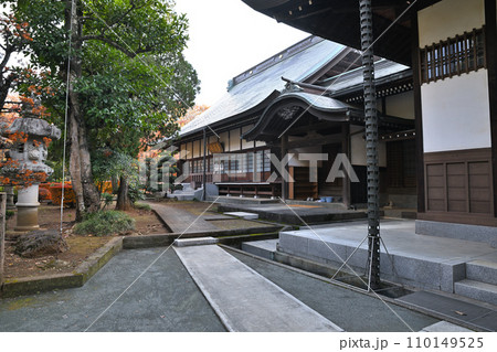 多福寺　境内　本堂　埼玉県三芳町　 110149525