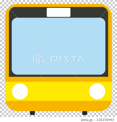 真正面から見た電車 110150443