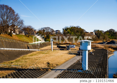 東京都羽村市小作取水堰　土砂しゅんせつ運搬作業 110151466