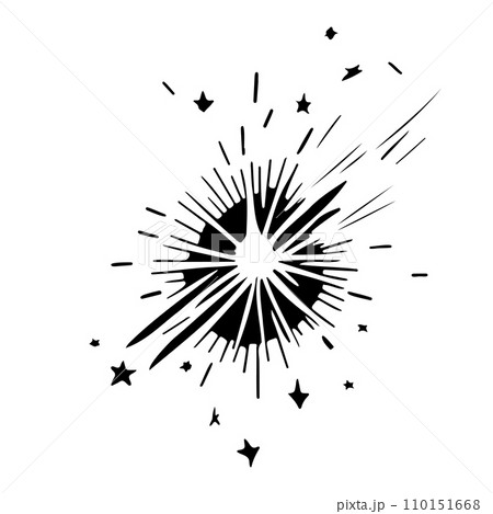 Star cosmos space abstract illustration sketch draw Star cosmos space abstract illustration sketch draw 110151668