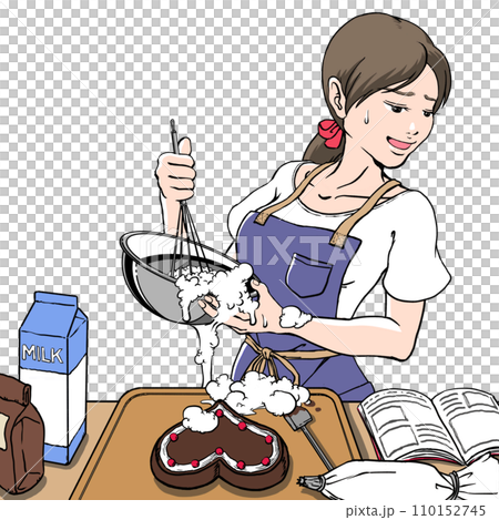 【プリント＆加筆作品】チョコレートDis娘-バレンタイン嫌いな女の子-【アート】 プリント＆加筆作品】チョコレートDis娘-バレンタイン嫌いな