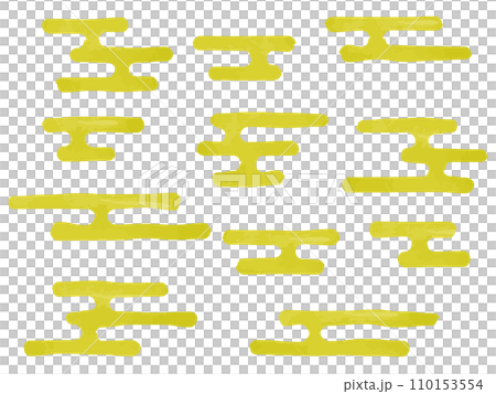 水彩電子霧/電子霧圖案集向量背景資料插圖 110153554