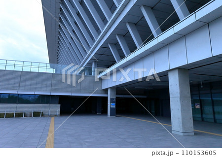 東京アクアティクスセンター外観（東京都江東区） 110153605