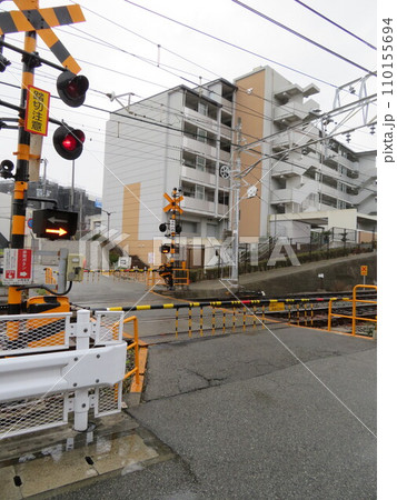 線路　遮断機 110155694
