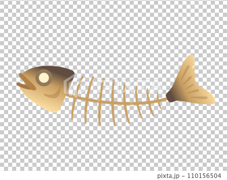 魚の骨 110156504