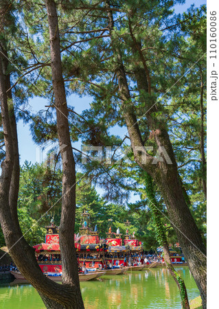 尾張津島天王祭、朝祭〈愛知県津島市〉 110160086