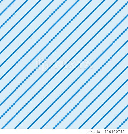 Light Blue Simple Diagonal Lines, Striped Vector Seamless Pattern 110160752