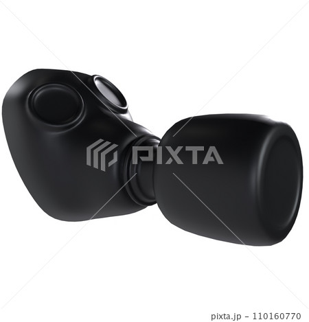 Gas Mask isolated on white background 110160770