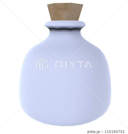 Ink Jar isolated on white backgroundのイラスト素材 [110160782] - PIXTA