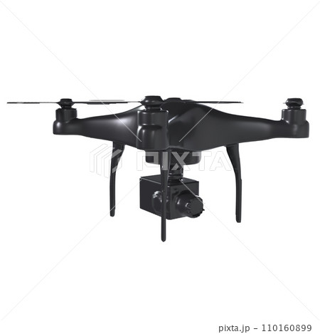 Drone isolated on white background 110160899