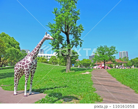 北九州市小倉北区の街なかにある市民憩いの場勝山公園 北九州市小倉北区の街なかにある市民憩いの場勝山公園 110161058