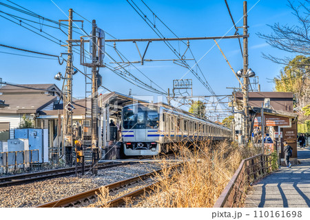 神奈川県鎌倉市の都市風景 北鎌倉駅 神奈川県鎌倉市の都市風景 北鎌倉駅 110161698