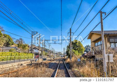 神奈川県鎌倉市の都市風景 北鎌倉駅 神奈川県鎌倉市の都市風景 北鎌倉駅 110161707
