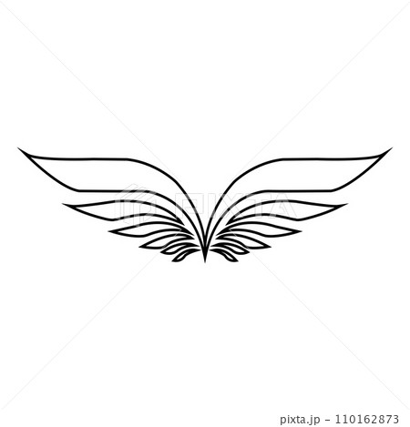 wing icon 110162873