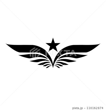 wing icon 110162874