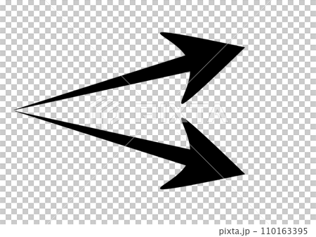 black dividing arrow black dividing arrow 110163395