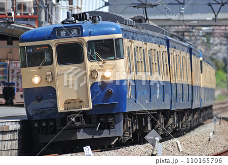 中央本線　上野原　JR東日本　115系　M12+M7編成（豊田） 110165796
