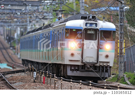 中央本線　四方津ー上野原　JR東日本　115系　C7編成（長野） 110165812