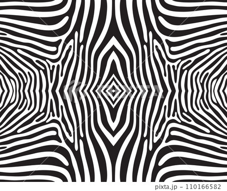 Seamless pattern of zebra skin, black color on a white background Seamless pattern of zebra skin, black color on a white background 110166582