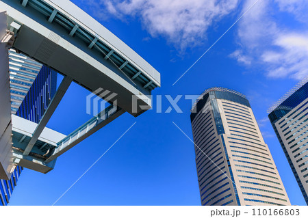 東京 江東区 豊洲駅周辺の都市風景 東京 江東区 豊洲駅周辺の都市風景 110166803