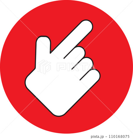 The hand click point for choice or wed concept. 110168075