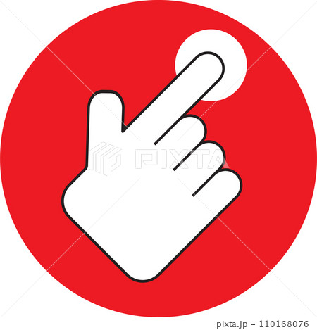 The hand click point for choice or wed concept. 110168076