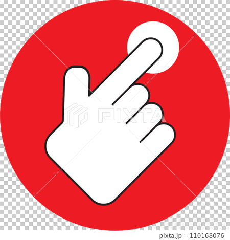 The hand click point for choice or wed concept. 110168076