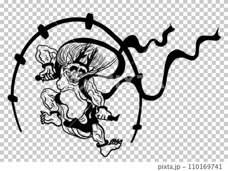 雷神剪影 110169741