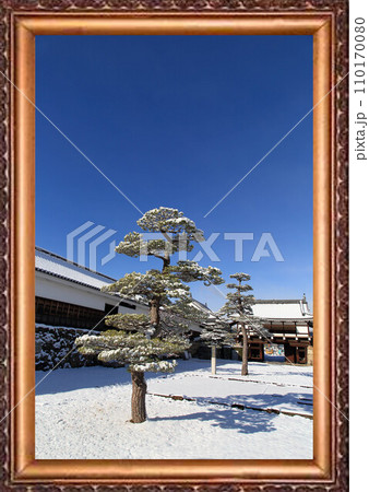 広島城雪景色 110170080