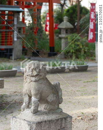 川辺神社の狛犬 110170081