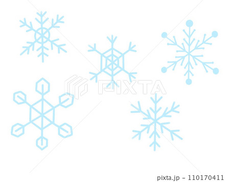 雪の結晶 雪の結晶 110170411
