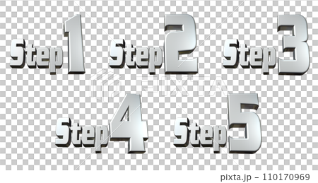 3DCG 角色 [Step1/Step2/Step3/Step4/Step5] 銀、銀 110170969