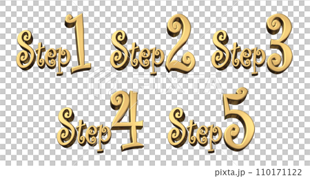 3DCG characters [Step1/Step2/Step3/Step4/Step5] Gold, gold 110171122